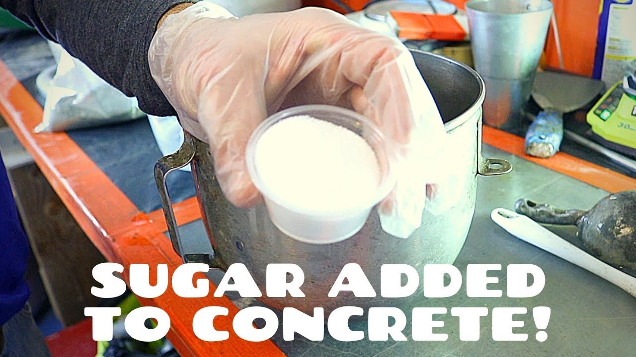 What Happens When Sugar Is Added To Concrete? - Engineering Discoveries