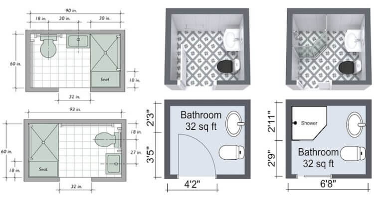 Best Information About Bathroom Size and Space Arrangement