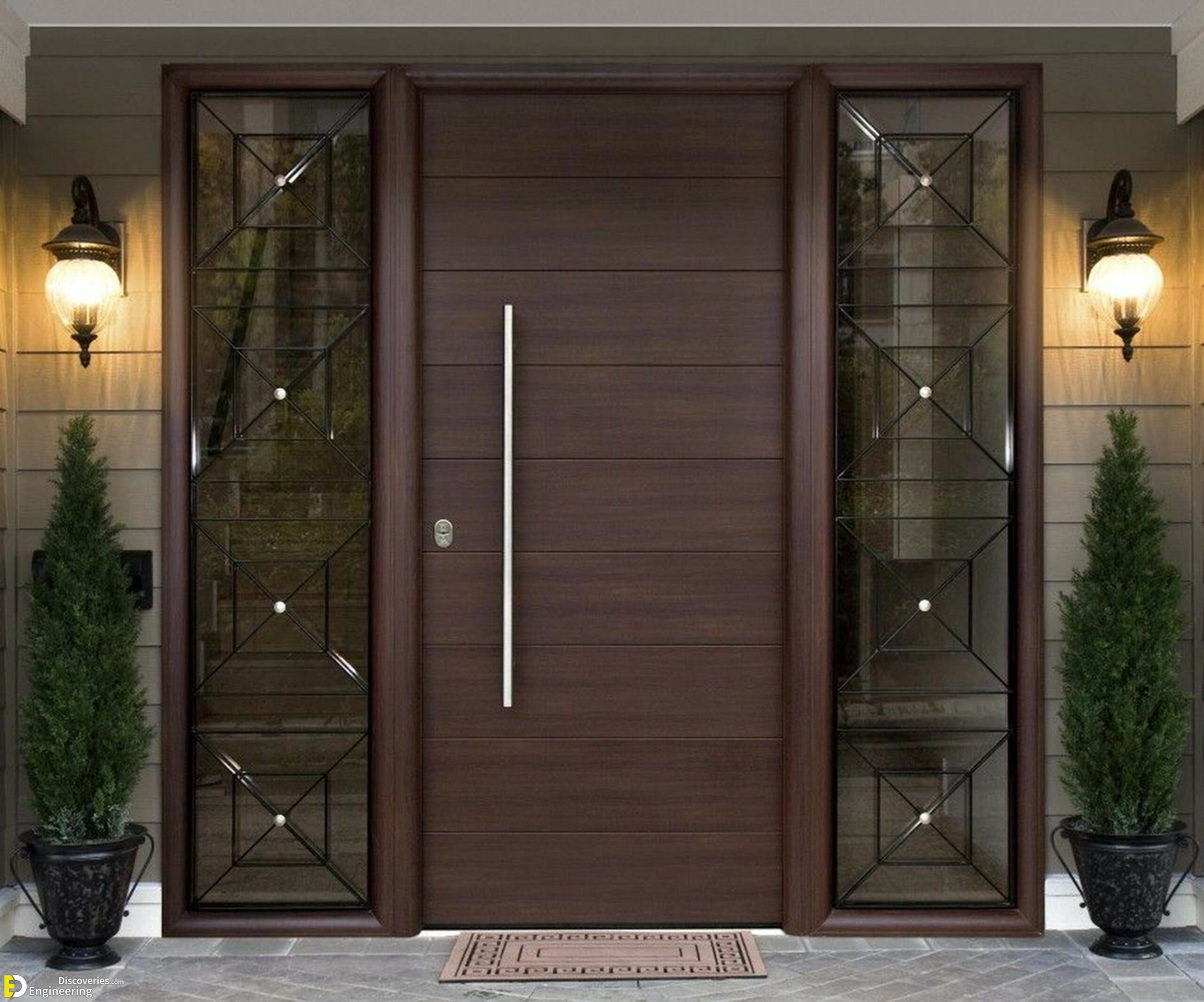 Unique 60 Modern And Classic Wooden Main Door Design Ideas