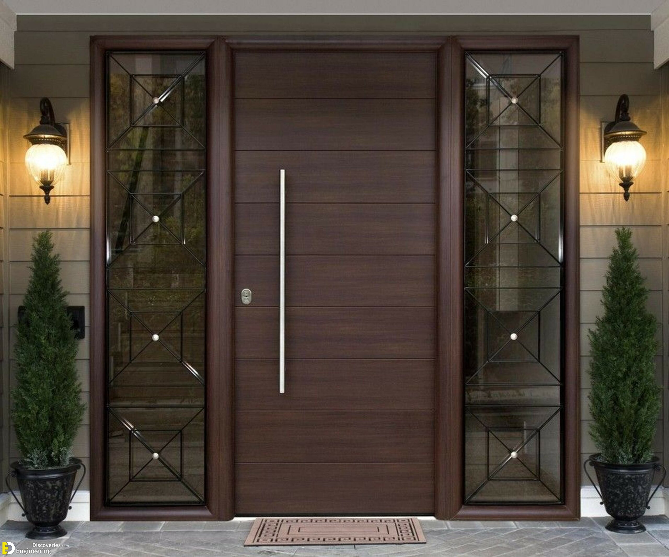 Unique 60 Modern And Classic Wooden Main Door Design Ideas 