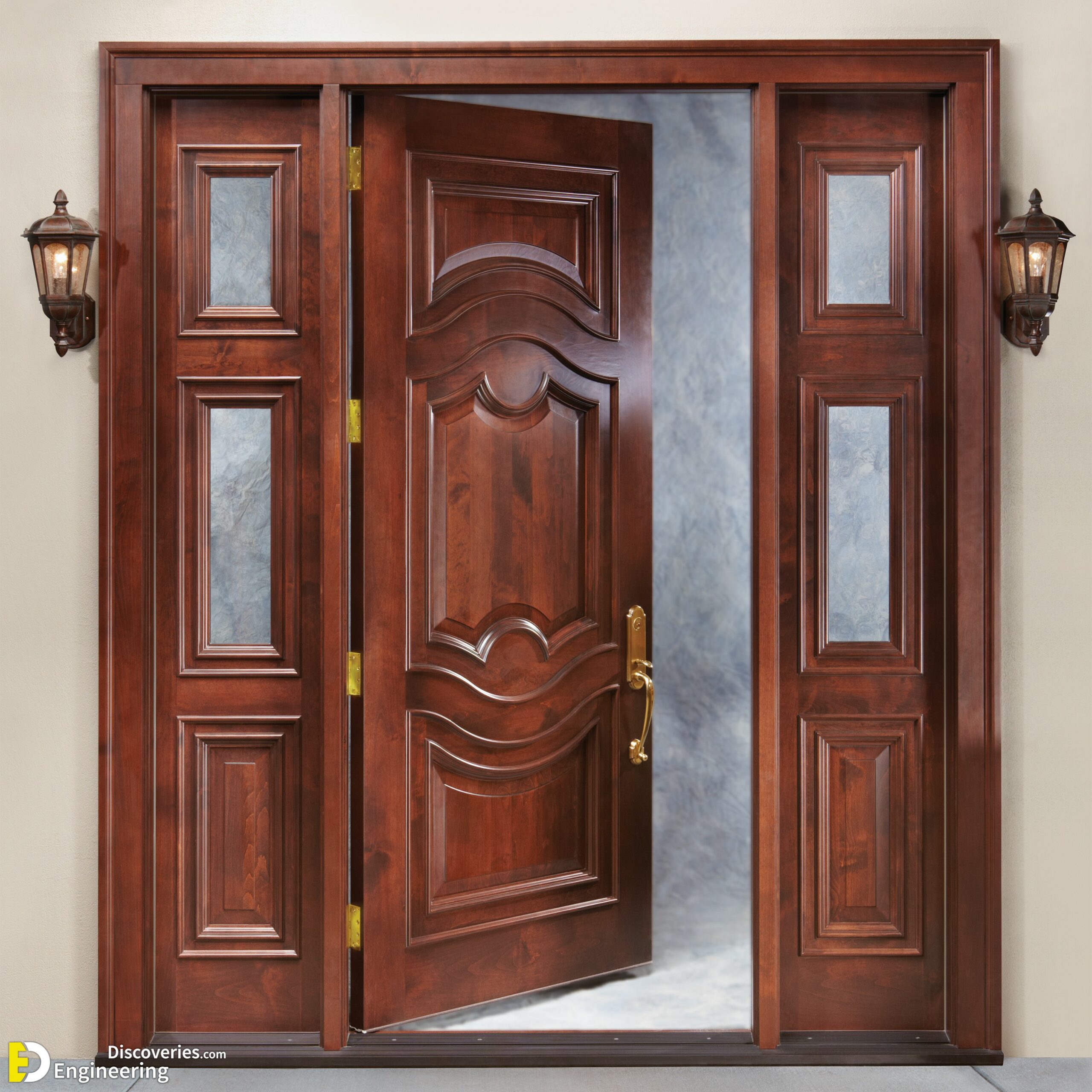 Unique 60 Modern And Classic Wooden Main Door Design Ideas 