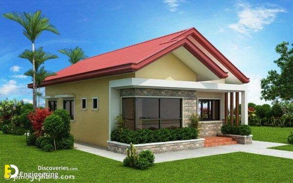 Single Storey 3-bedroom House Plan - Engineering Discoveries