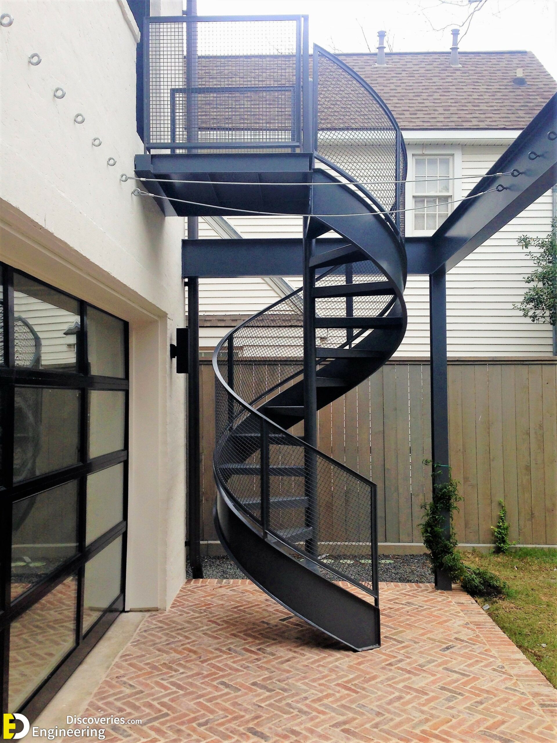 50 Beautiful Iron Stair Construction Ideas Engineering Discoveries