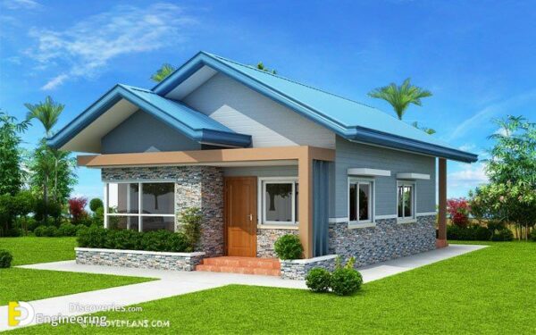 Three Bedroom Bungalow House Plans - Engineering Discoveries