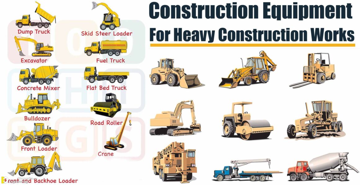 Construction Equipment For Heavy Construction Works - Engineering ...