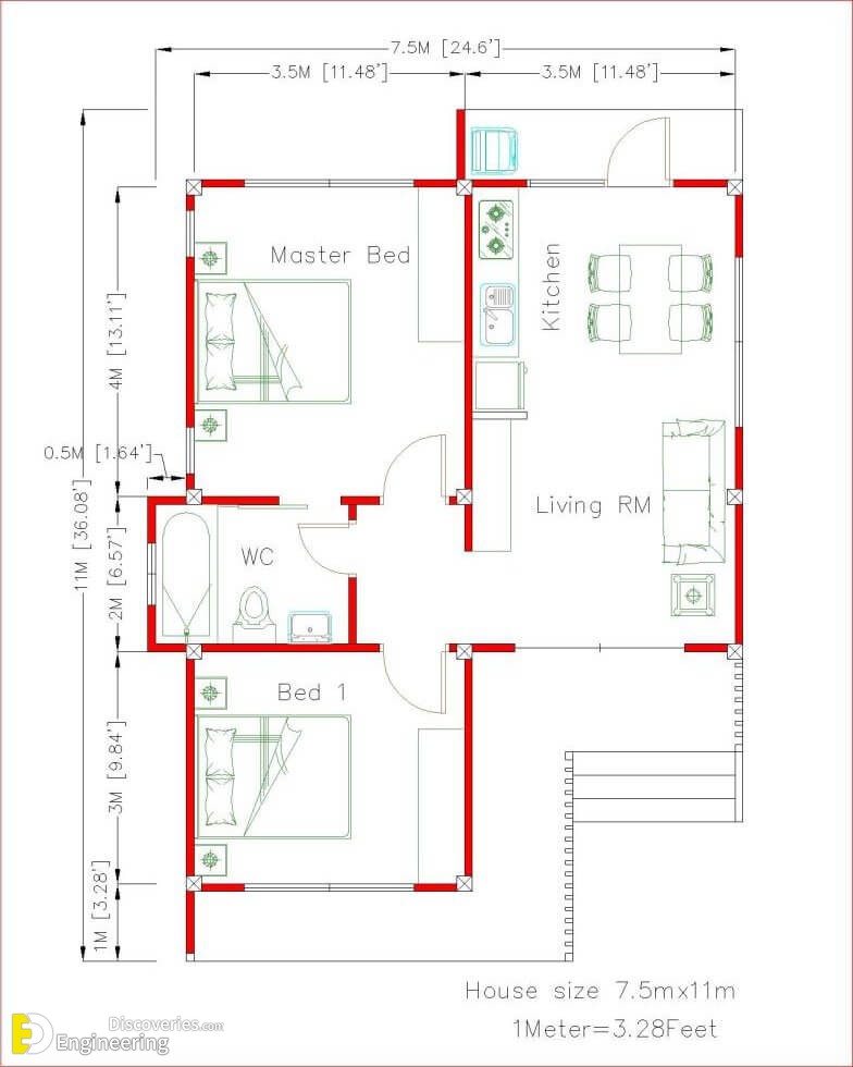 Small House With Excellent Planning Of