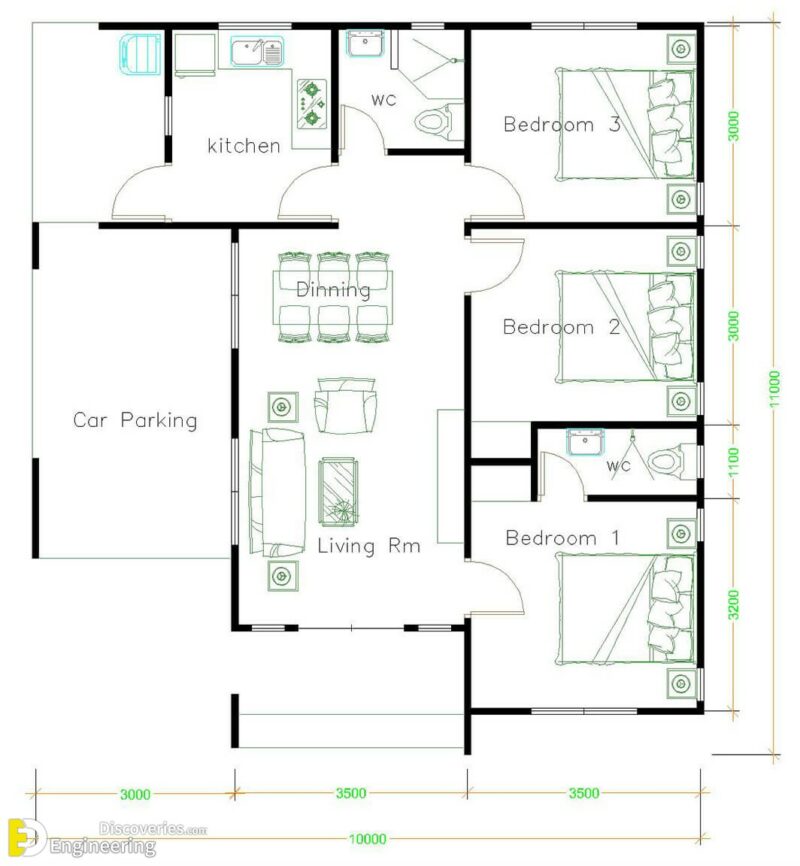 30 Small House Plan Ideas - Engineering Discoveries