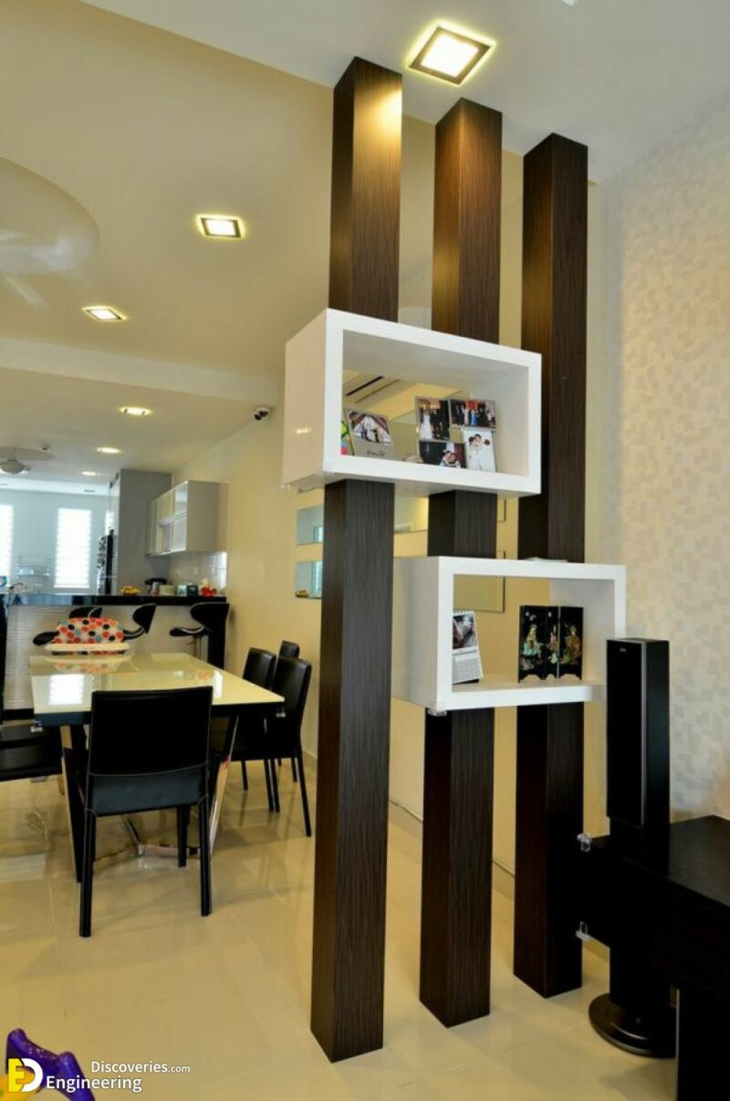 40 Beautiful Partition Wall Ideas - Engineering Discoveries