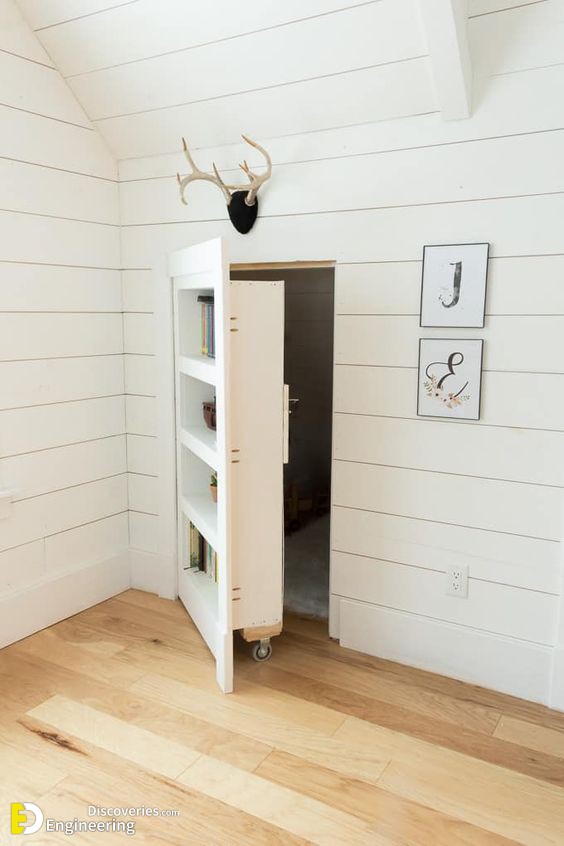 30 Clever Hidden Door Ideas to Make Your Home More Fun - Engineering