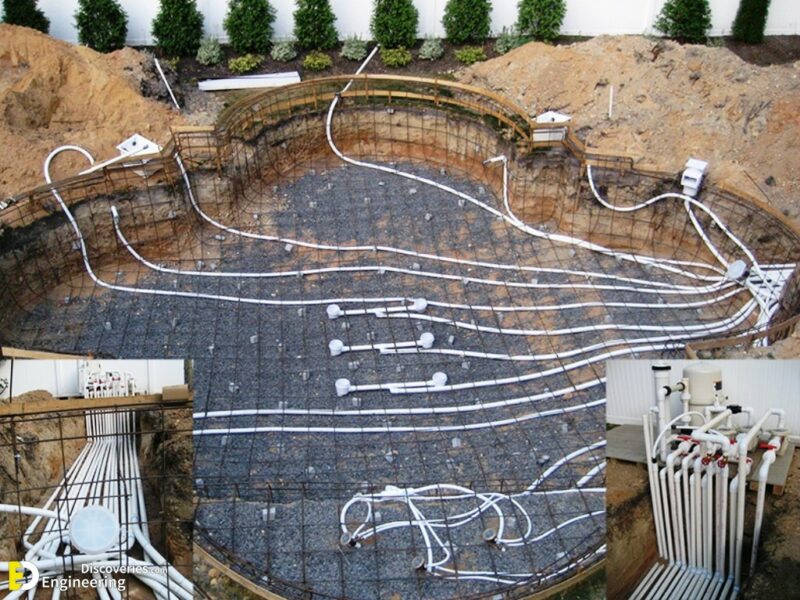 swimming pool piping design