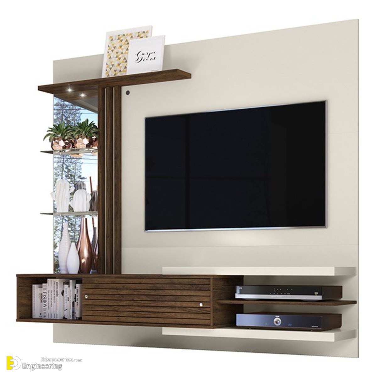 Top 50 Modern TV Stand Design Ideas For 2020 - Engineering ...