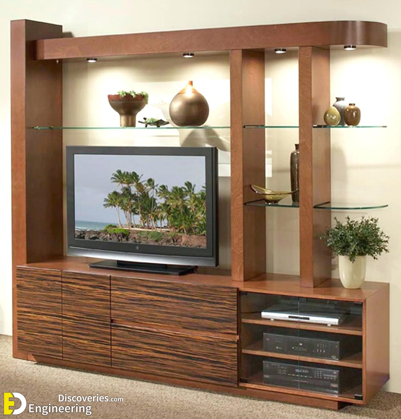 Top 50 Modern TV Stand Design Ideas For 2020 - Engineering Discoveries