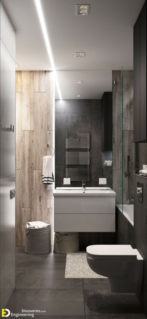 35 Modern Small Bathroom Ideas To Make Your Bathroom Feel Bigger ...