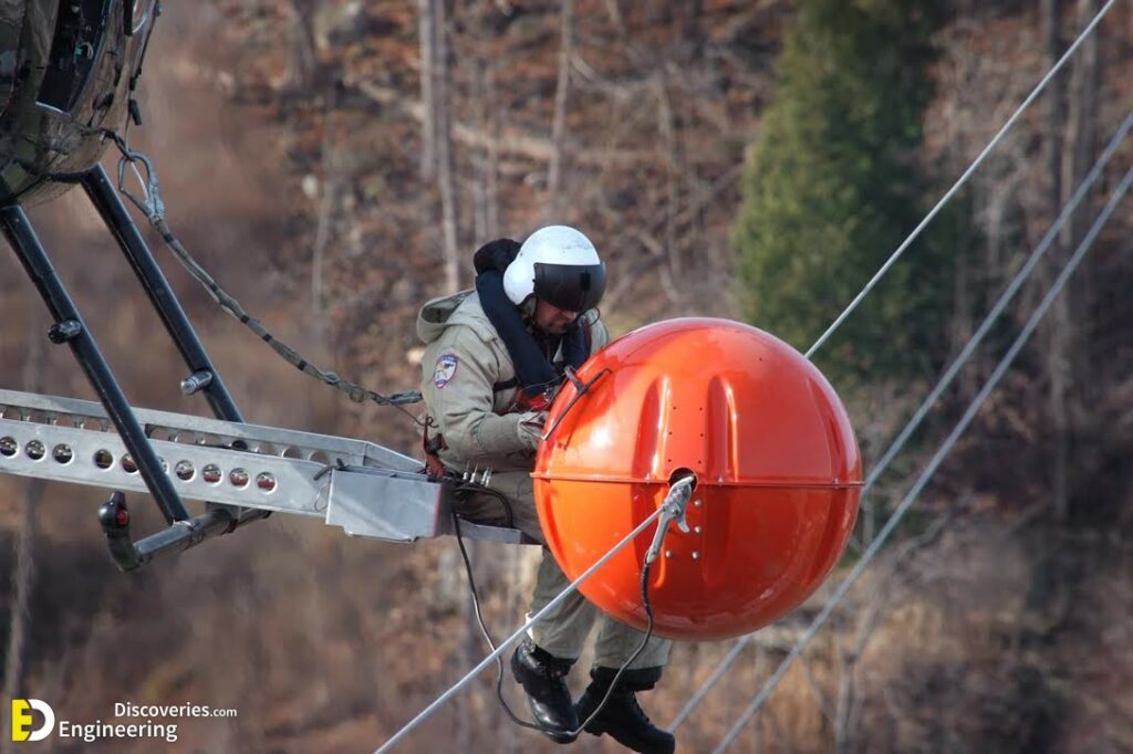 What Are Those Balls That Hang On Power Lines Engineering Discoveries