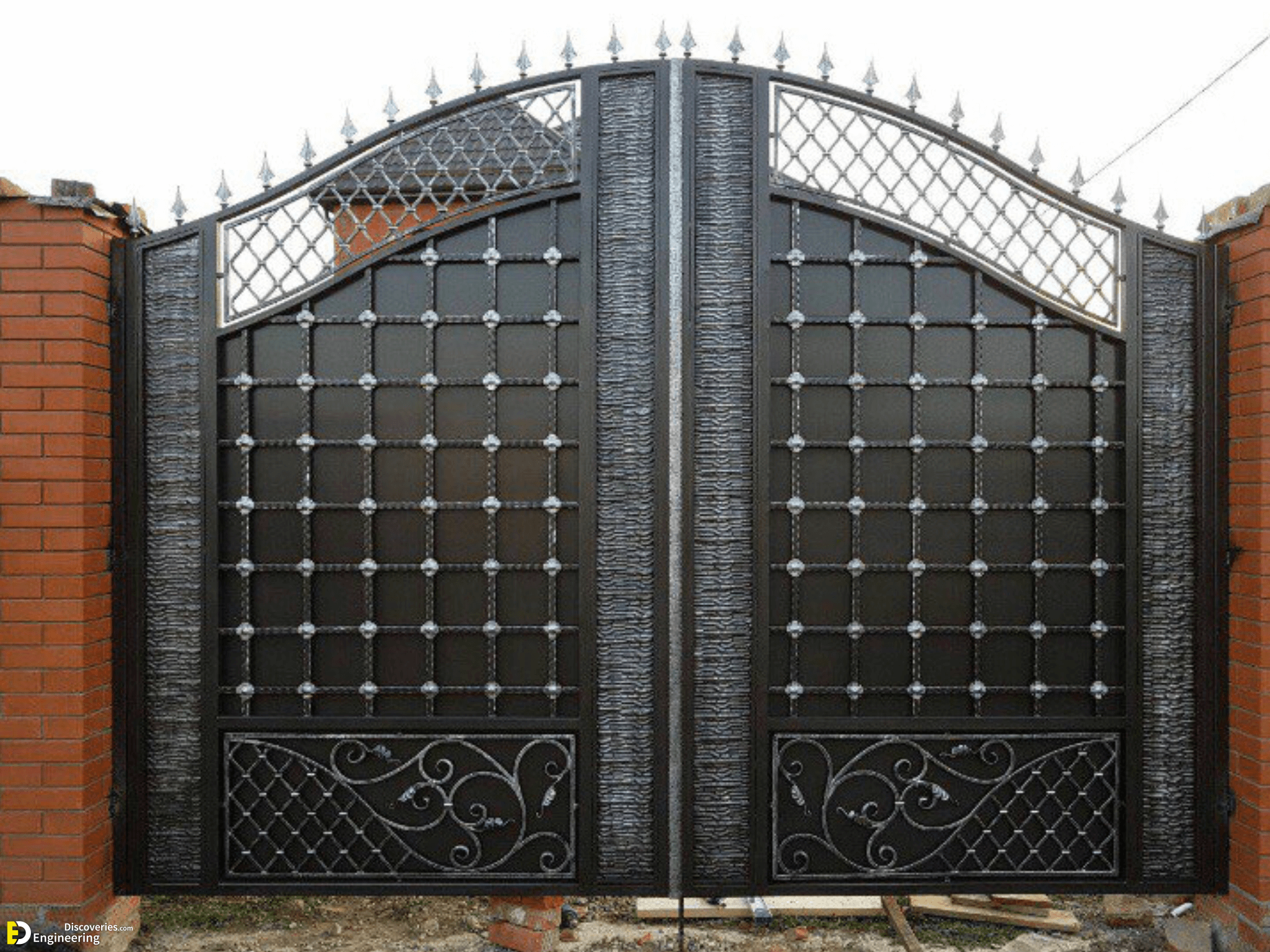 Modern House Gate Design 2020 - 25 Simple Gate Design For Small House