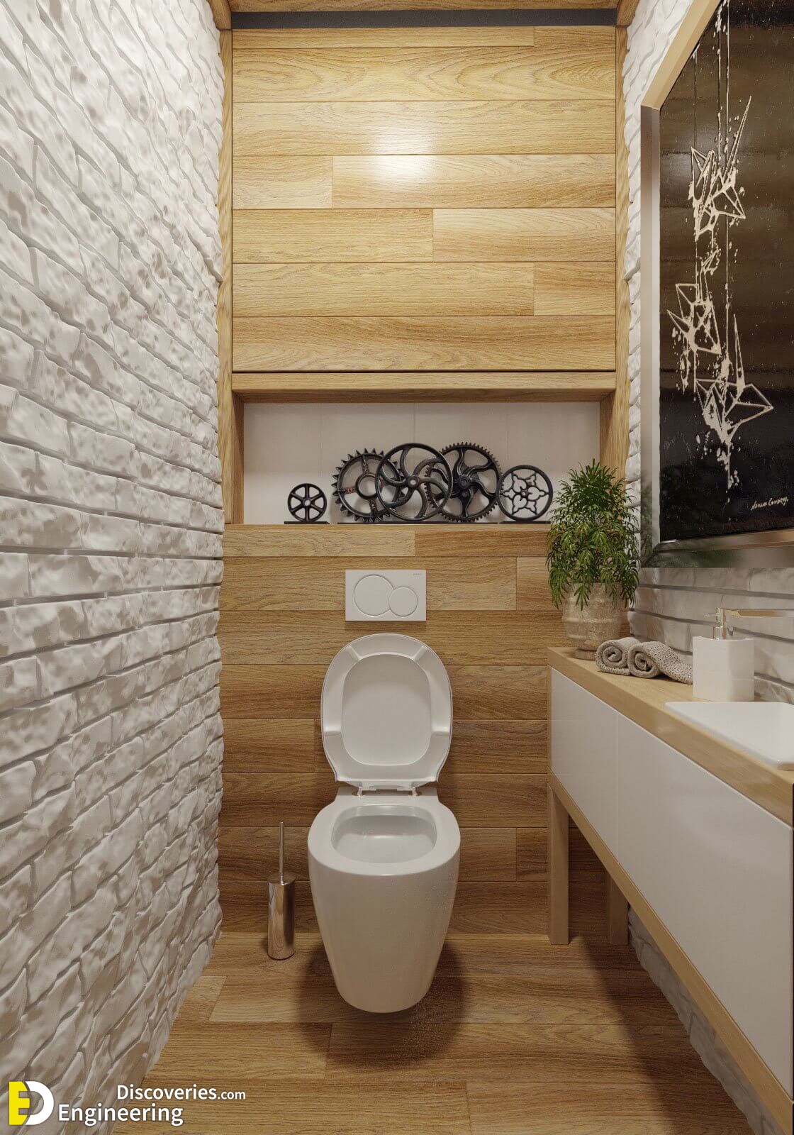 35 Amazing Toilet Design Ideas For Your Inspirations - Kak Zakryt Truby V Tualete Varianty I Tehnologiya Interer Vannoy 28