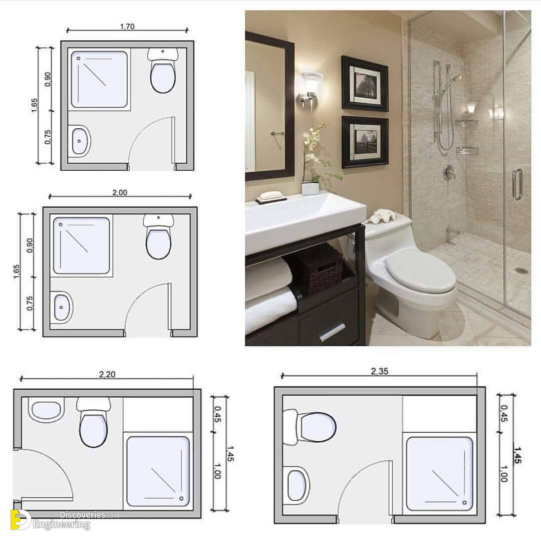 Bathroom Size And Space Arrangement Engineering Discoveries