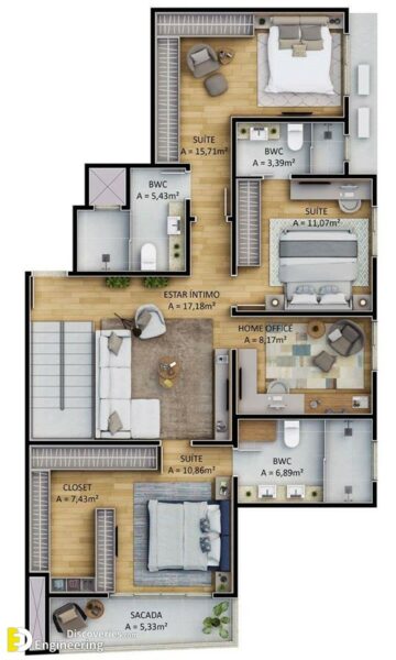 Top 40 3D Floor Plan Ideas - Engineering Discoveries