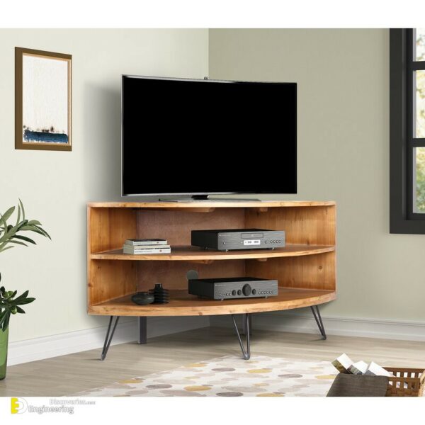 Beautiful Corner TV Stand Ideas Engineering Discoveries