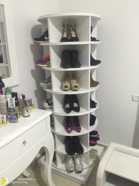 35 Creative Ideas For Organizing Shoes - Engineering Discoveries