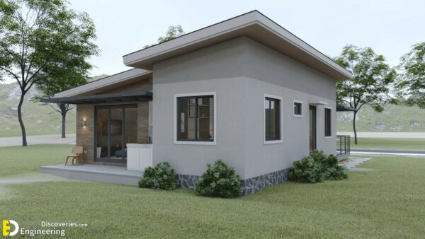 Modern House Design Plan 8.0m x 12.5m With 3 Bedroom - Engineering ...