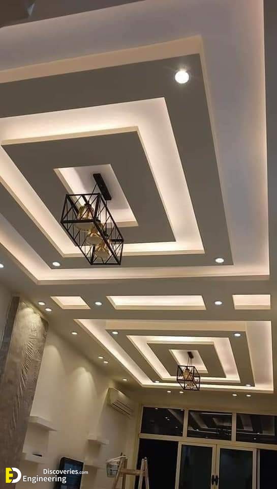Lovely Gypsum Board False Ceiling Design Ideas - Engineering Discoveries