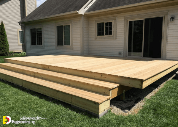 How To Build Floating Outdoor Steps - Engineering Discoveries