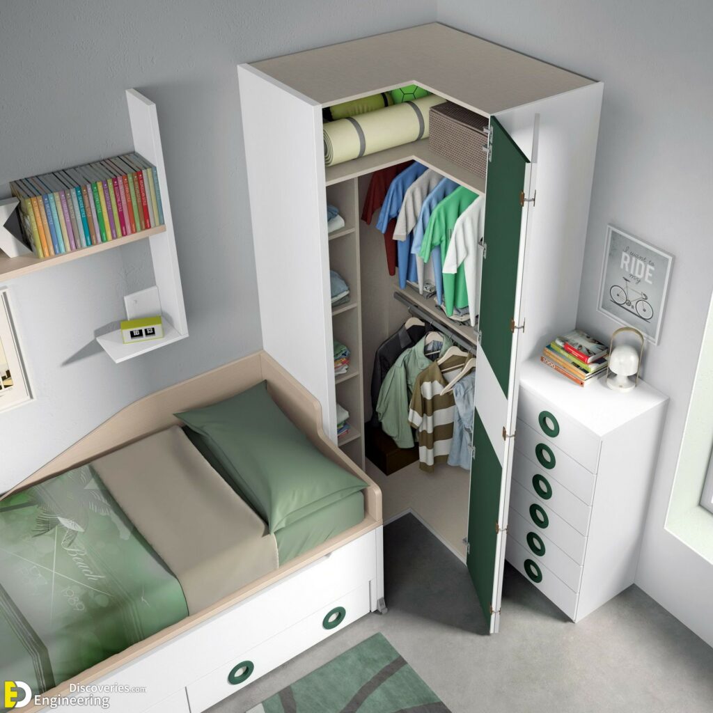 Space Saving Wardrobe Design Ideas You Need To Try Engineering   8670dac1b73ce762e0b92ab491d7d8e2 1024x1024 