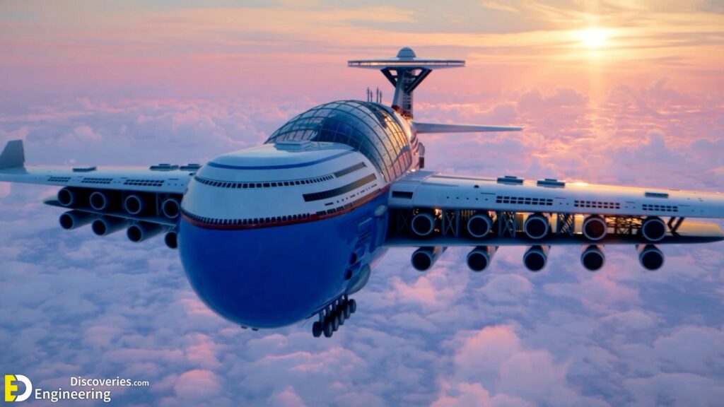 Giant Nuclear-Powered ‘Flying Hotel’ With GYM & Swimming Pool To Carry ...